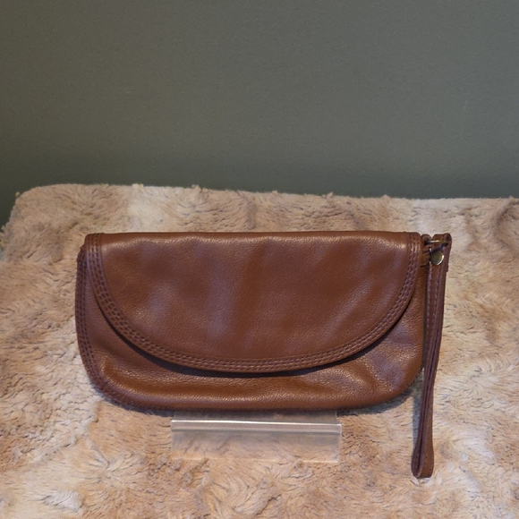 Lucky Brand Handbags - Lucky Brand Leather Clutch